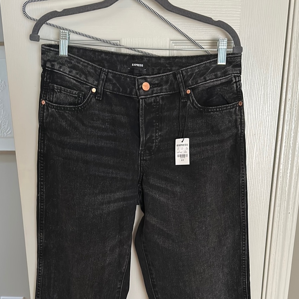 Express mid rise Women's Black Jeans